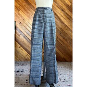 NWT/Deadstock Dockers High Waisted Wide Leg Pleated Plaid Trousers